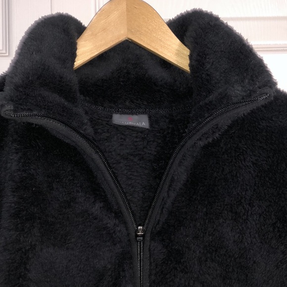 NWOT Fuzzy 3/4 zip sweater❄️ - Picture 3 of 4